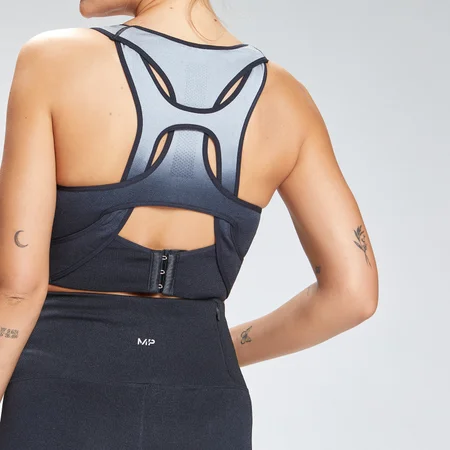 MP Velocity Seamless Sports BH til kvinder - Sort