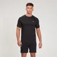 MP Short Sleeve T-shirt til mænd med grafisk løb - Sort