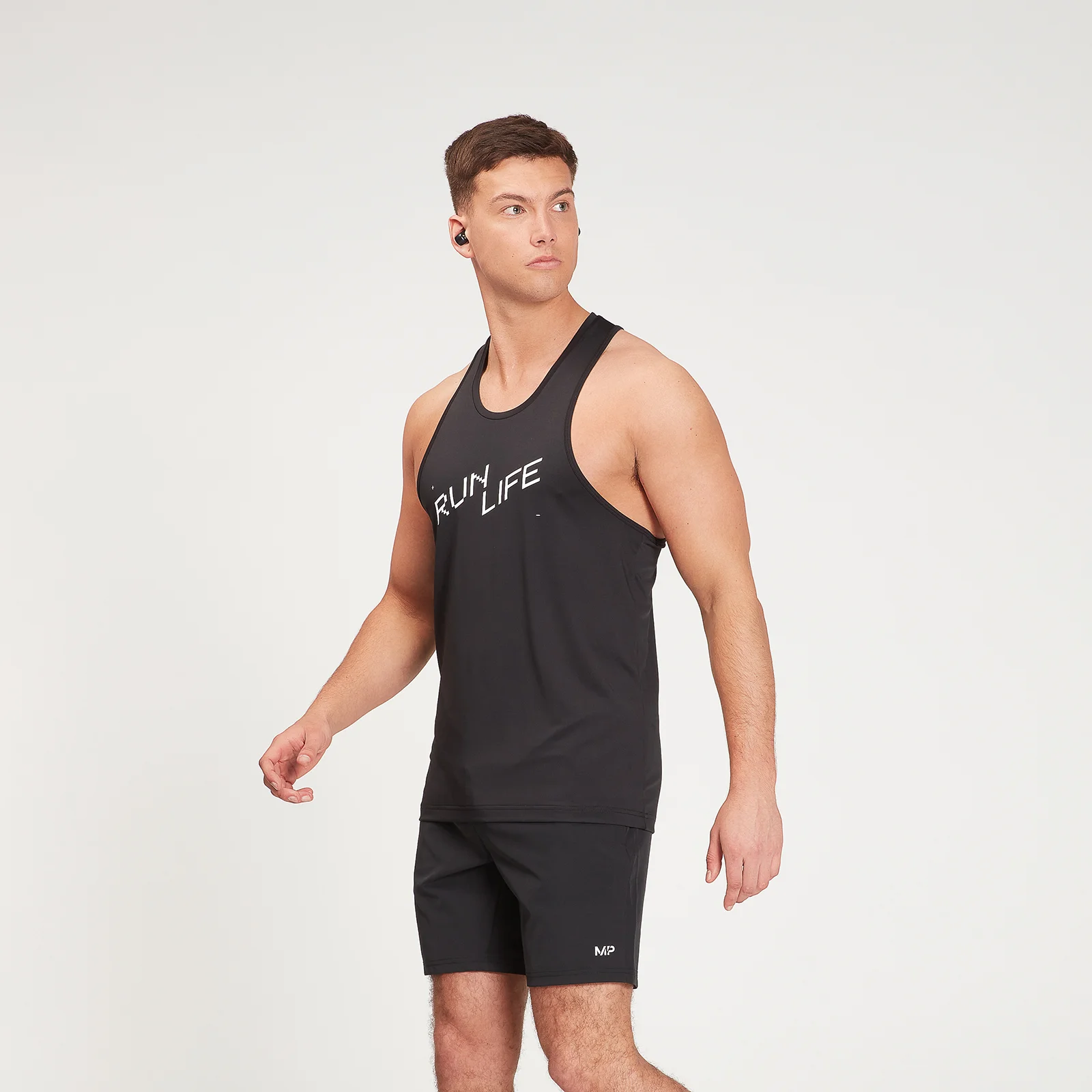 MP Graphic Running Tank Top til mænd - Sort - XXS Billede 1