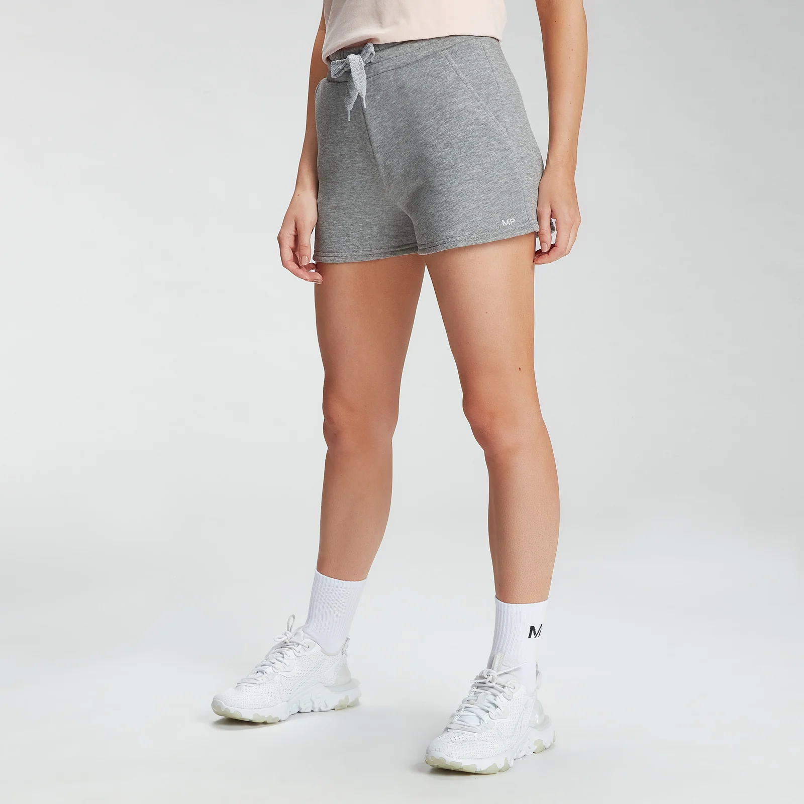 MP Women's Essentials Lounge Shorts - Grey Marl - XXS Billede 1