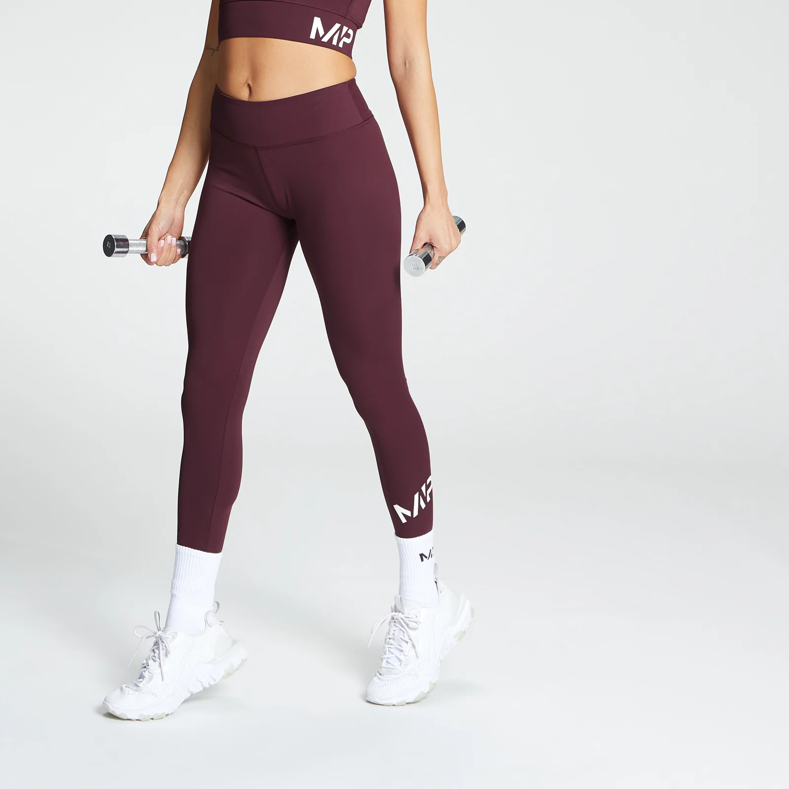 MP Essentials Training Leggings til kvinder - Port - XXS Billede 1