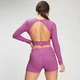 MP Women's Power Crop Top med åben ryg - Orchid