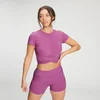 MP Women's Power kortærmet Crop Top - Orchid