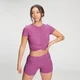 MP Women's Power kortærmet Crop Top - Orchid