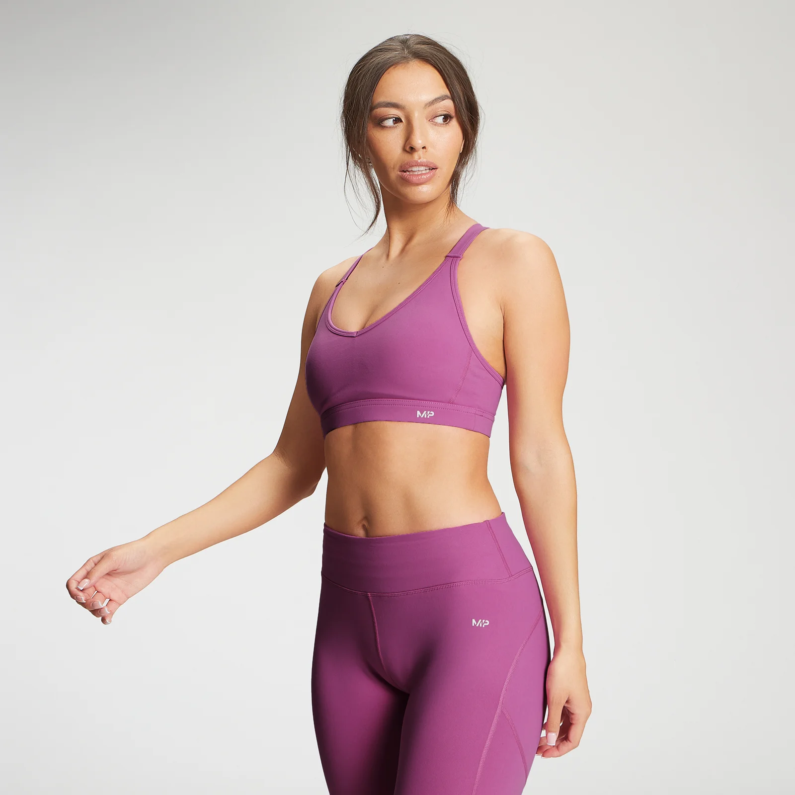 MP Women's Power Mesh Sports BH - Orchid - XXS Billede 1