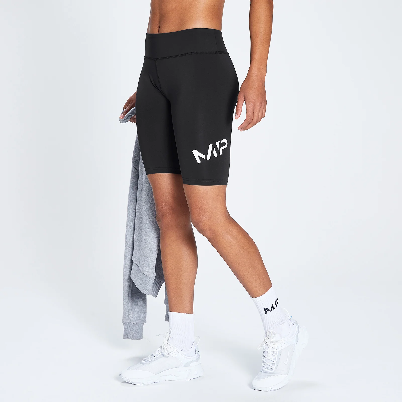 MP Training Full Length Cycling Shorts til kvinder – Sort - XXS Billede 1
