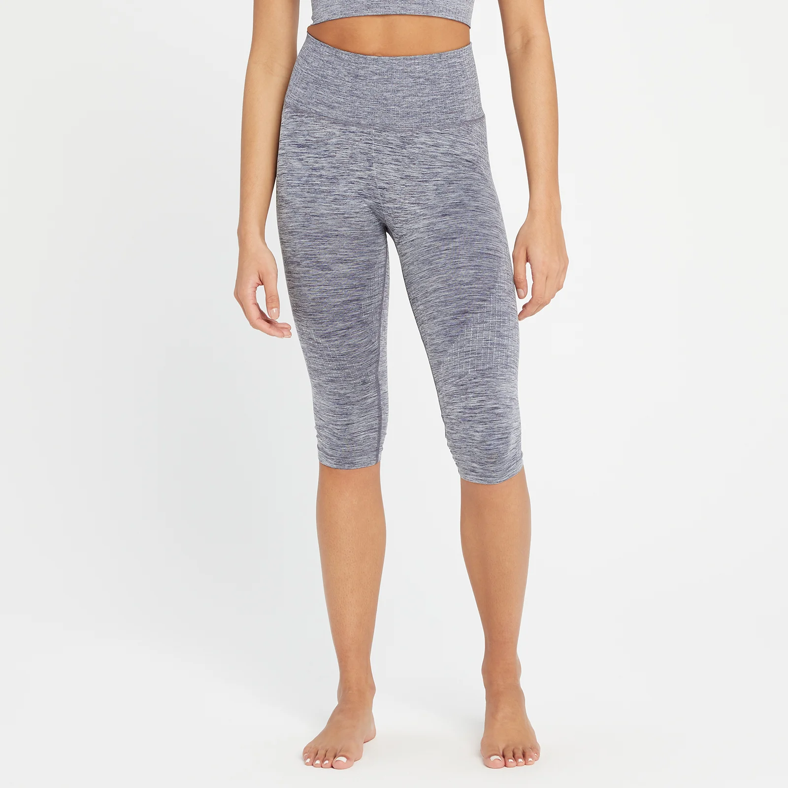 MP Composure Seamless Capri Leggings til kvinder - Galaxy Blue - XXS Billede 1