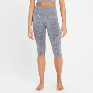 MP Composure Seamless Capri Leggings til kvinder - Galaxy Blue - Size XS