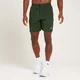 MP Linear Mark Graphic Training Shorts til mænd - Mørkegrøn
