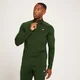 MP Linear Mark Graphic Training 1/4 Zip til mænd - Mørkegrøn