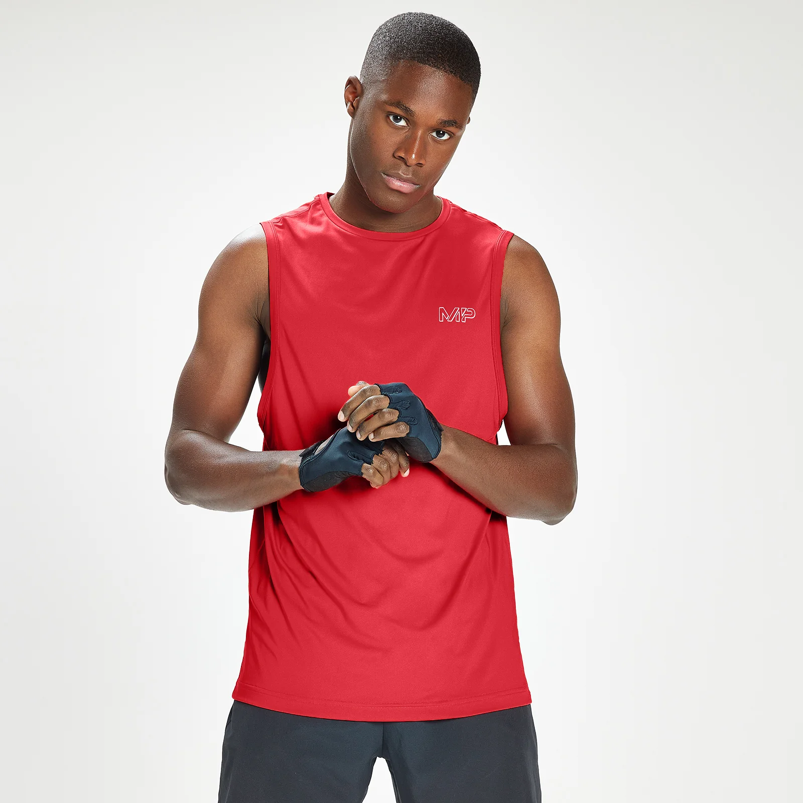 MP Infinity Mark Graphic Training Tank Top til mænd – Danger - XXS Billede 1