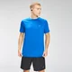 MP T-shirt med korte ærmer til mænd med gentagelse af grafisk træning - True Blue
