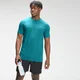 MP T-shirt med korte ærmer til mænd med gentagelsesmærke og grafisk træning - Teal