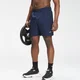 MP Short til mænd med gentagelsesmærke og grafisk træningsshorts - Petrol Blue