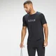 MP Graffiti grafisk kortærmet trænings T-shirt med korte ærmer til mænd - Sort