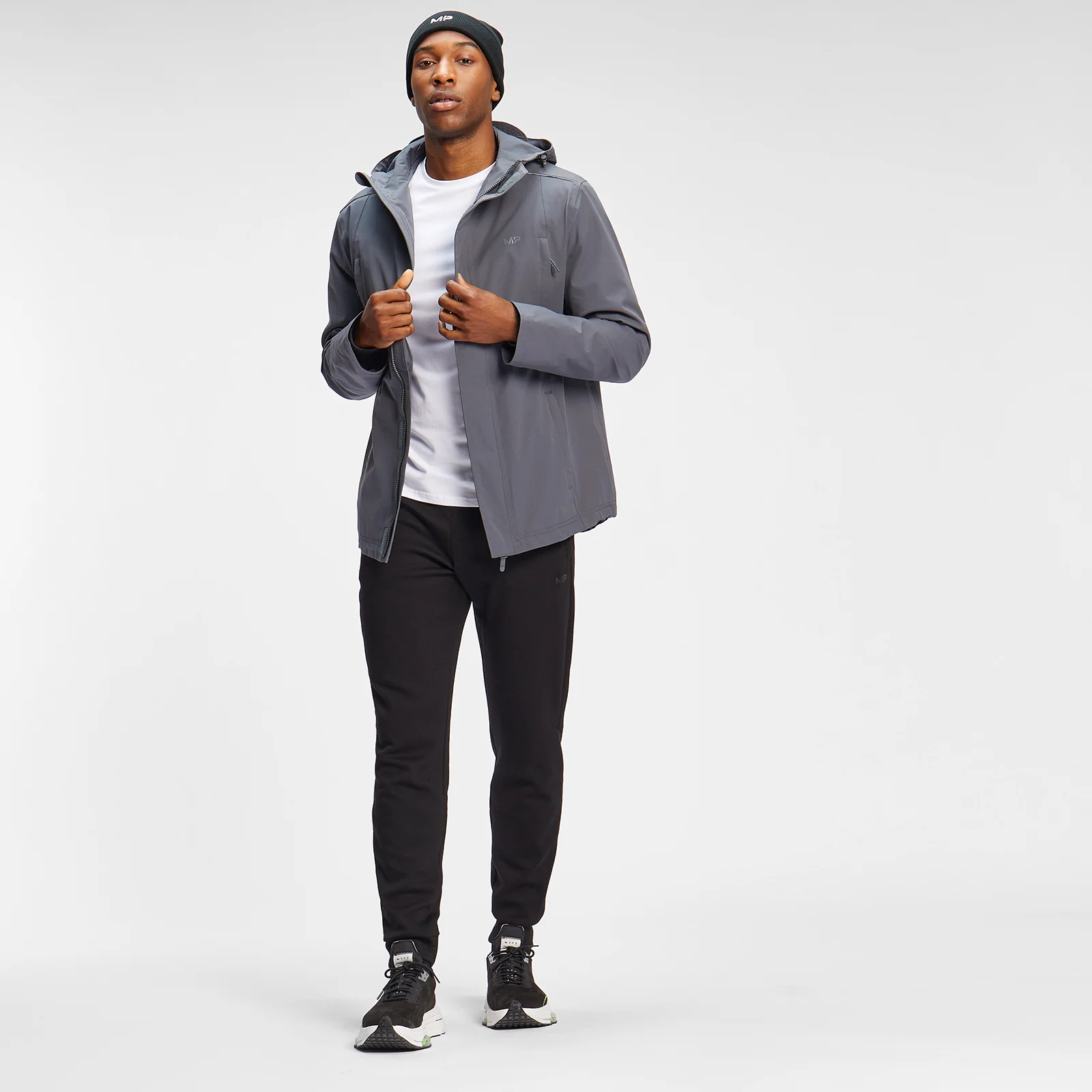 MP Vandafvisende pendlerjakke til mænd - Mørkegrå - XXS Billede 1