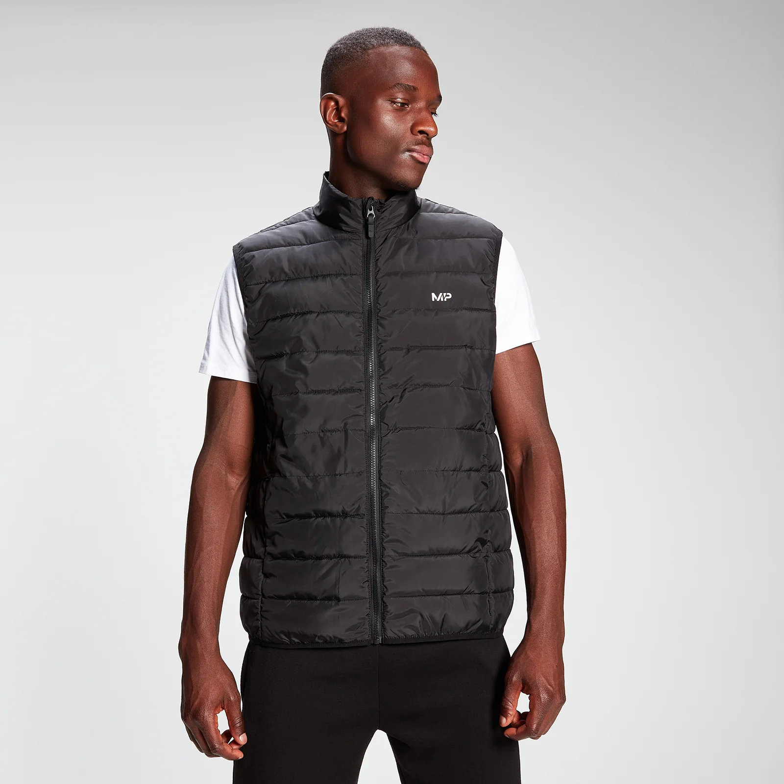 MP Men's Lightweight Gilet - Black - XXS Billede 1
