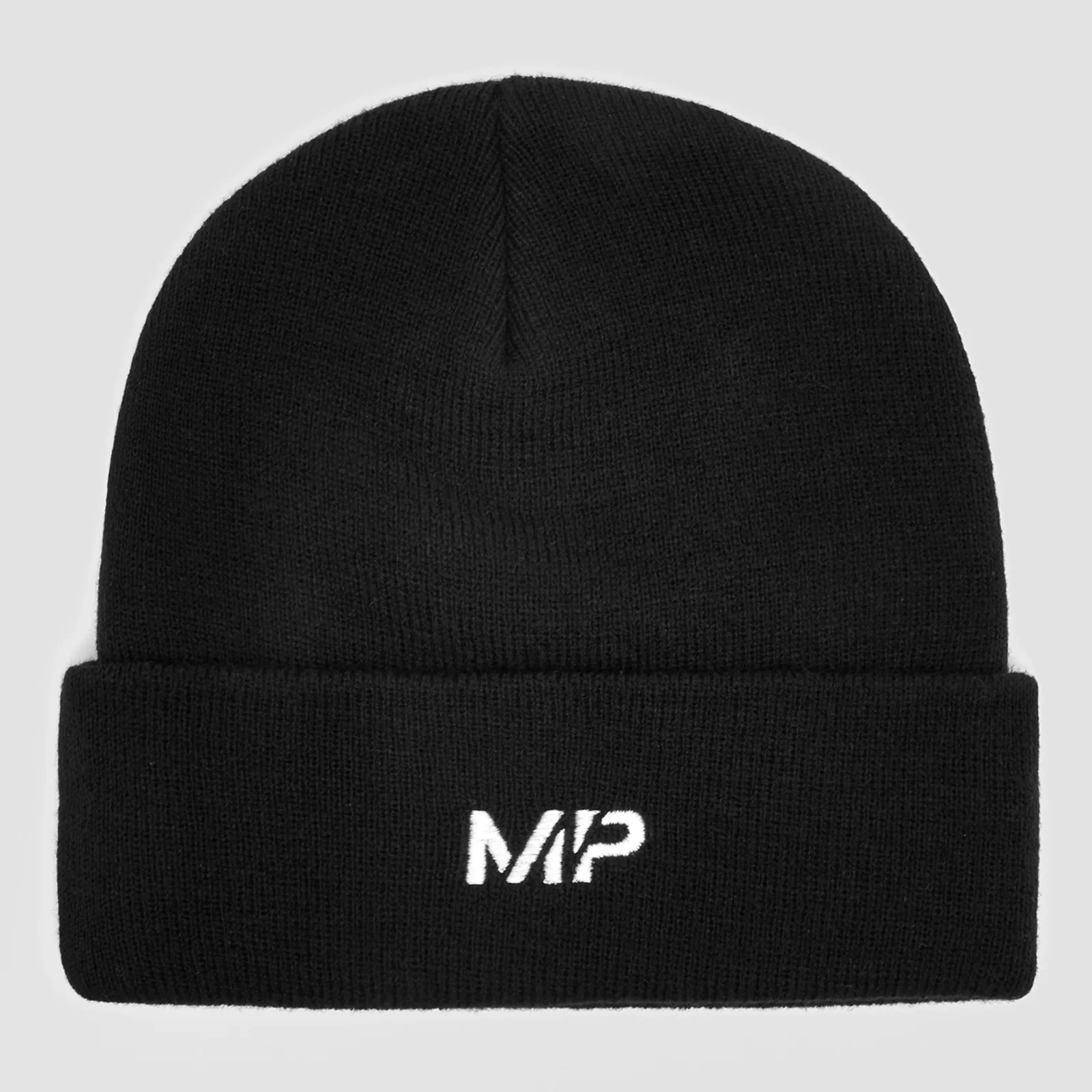 MP Embroidered Logo Beanie Hat - Black/White Billede 1