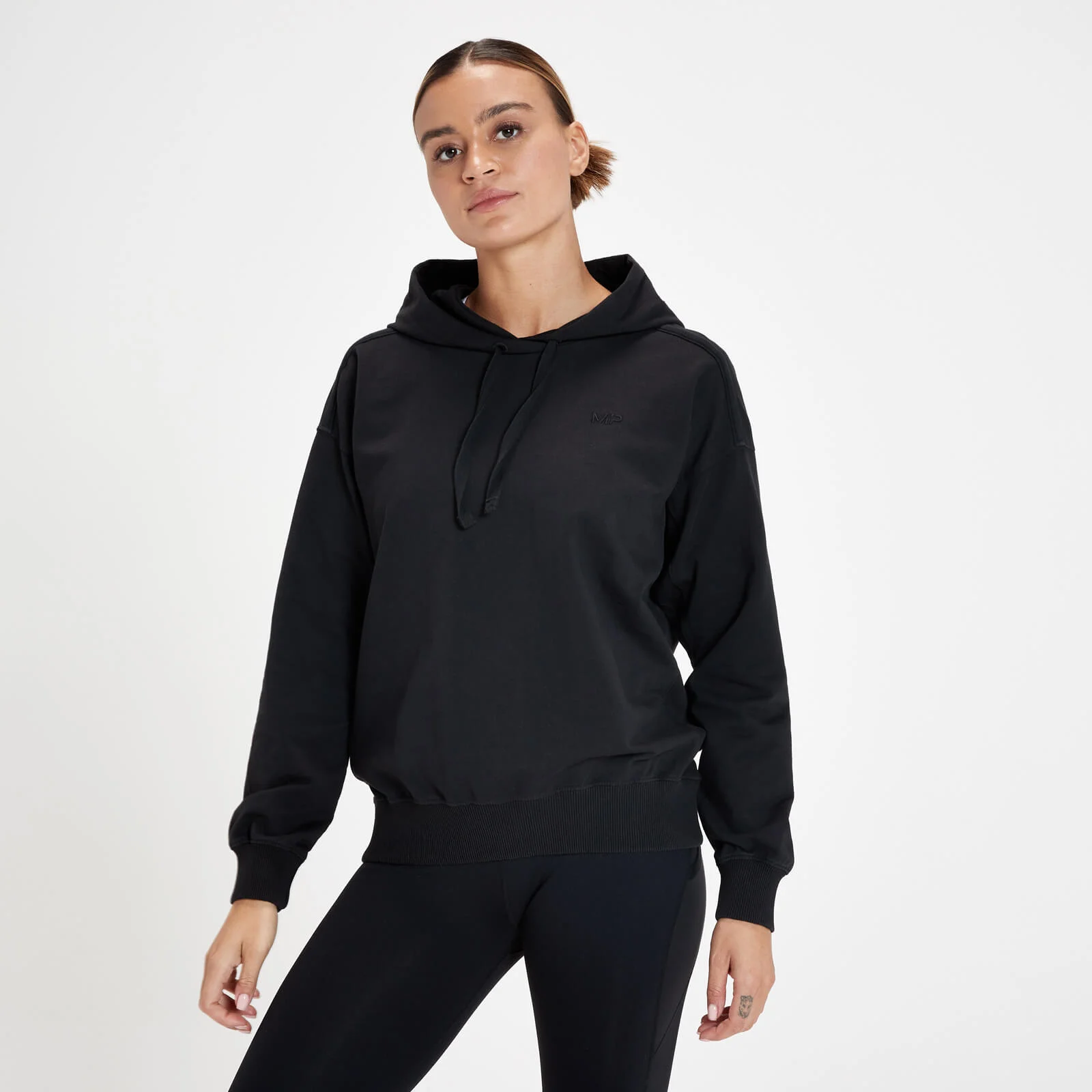 MP Women's Training Hoodie - Washed Black - XXS Billede 1