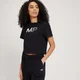 MP Fade Graphic Crop T-shirt til kvinder - Sort
