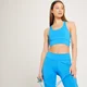 MP Linear Mark Training Sports BH til kvinder - Bright Blue