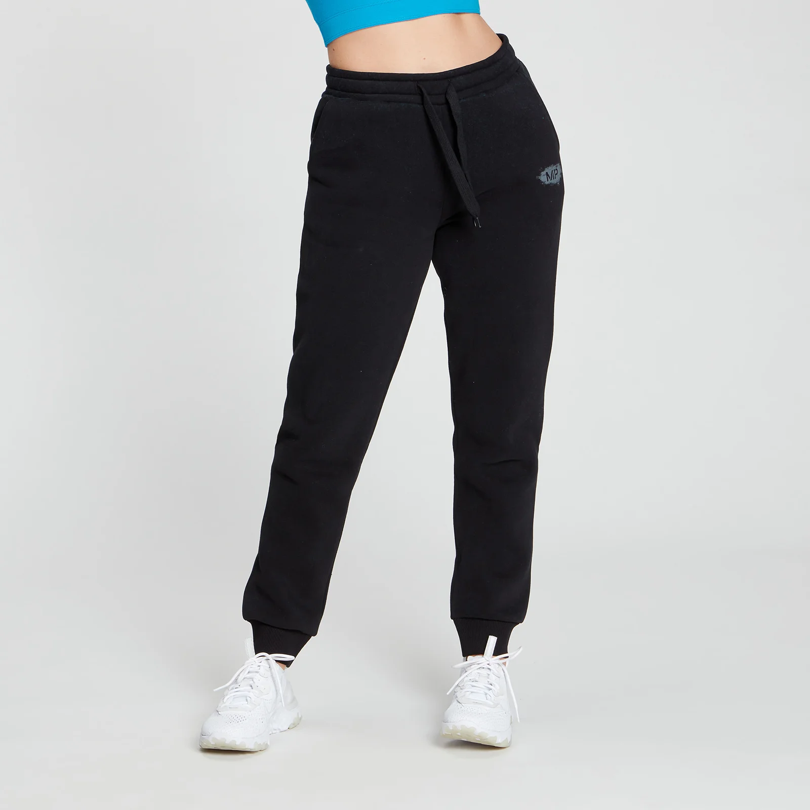 MP Women's Chalk Graphic Joggers - Black - XXS Billede 1