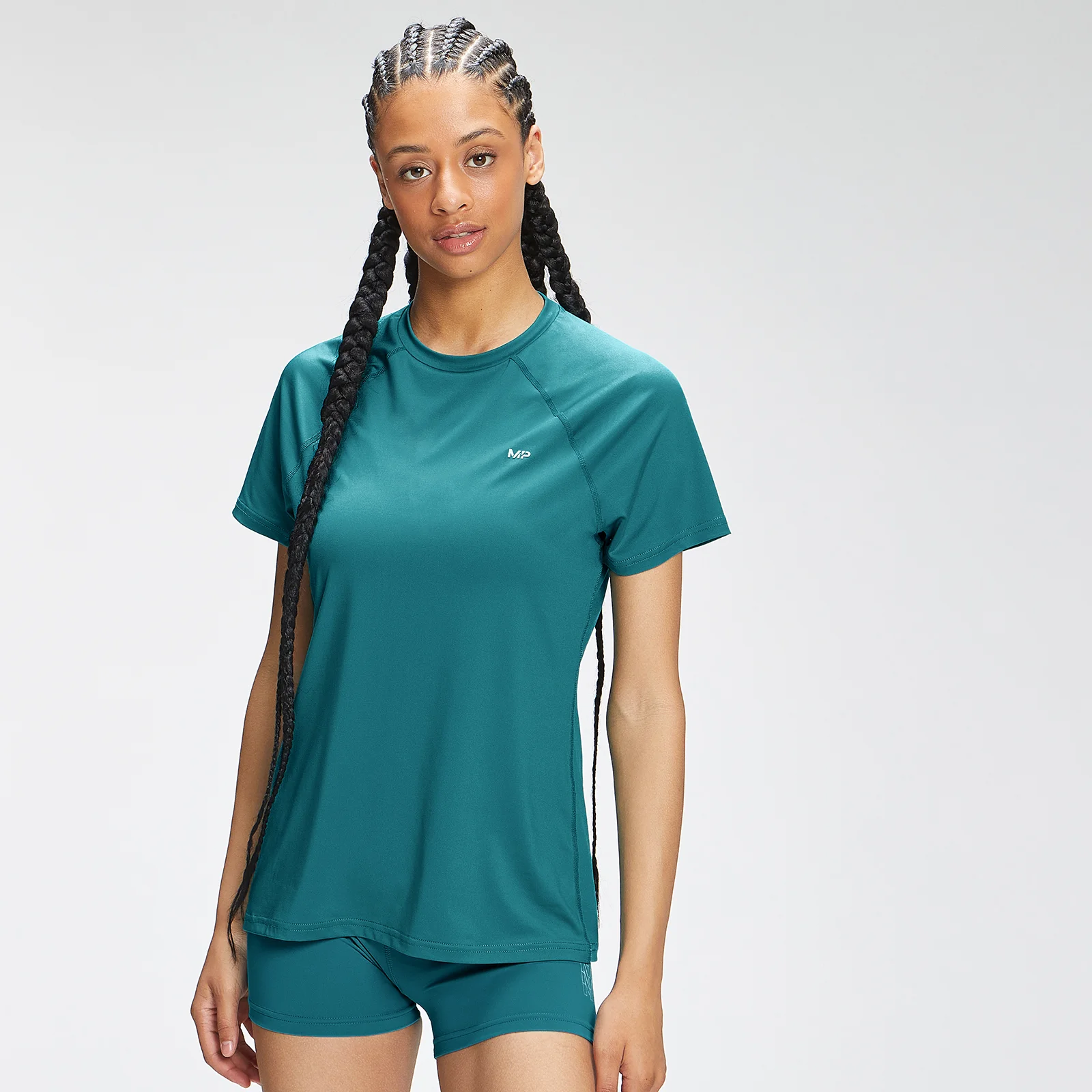 MP Women's Repeat MP Training T-Shirt - Teal - XXS Billede 1
