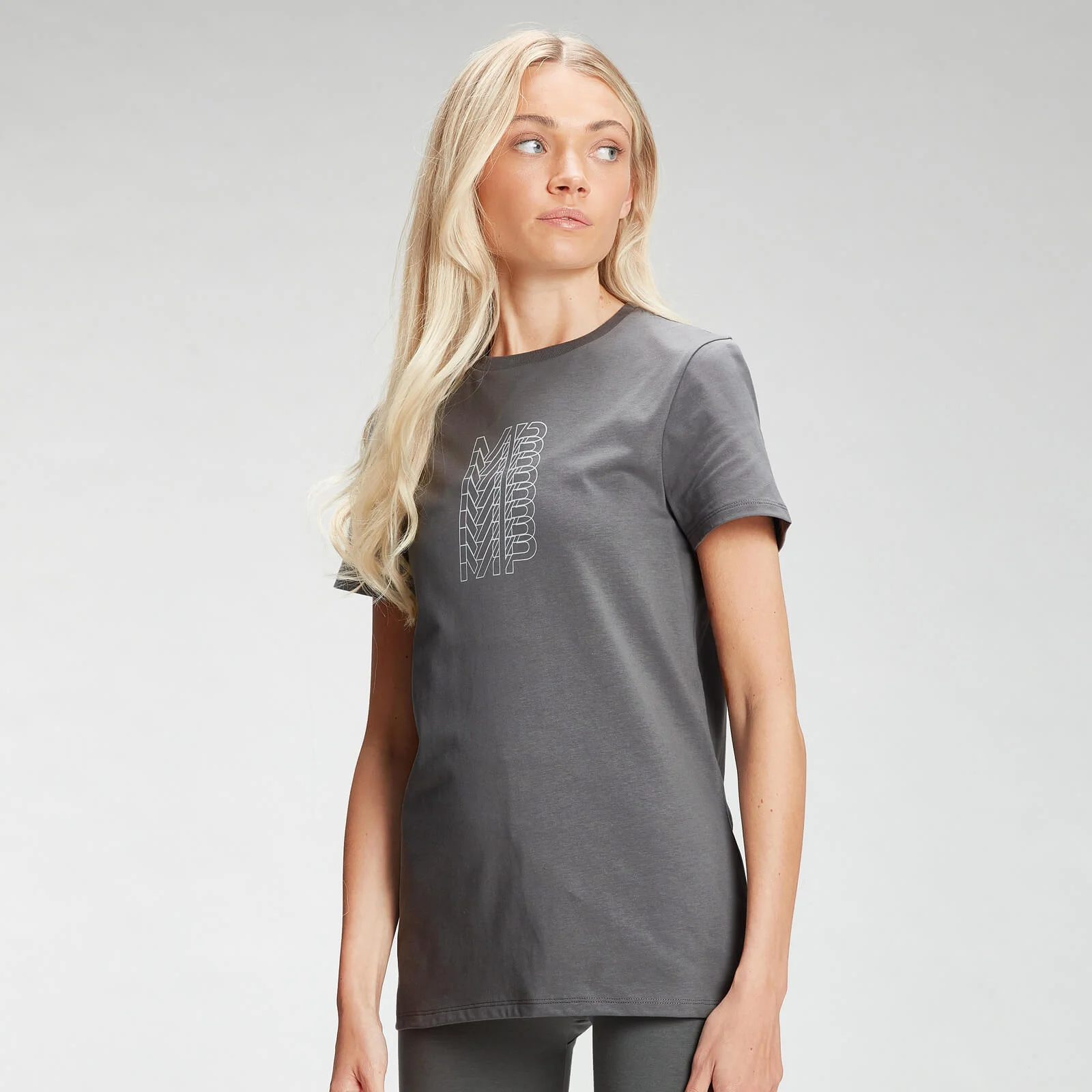 MP Repeat MP T-Shirt til kvinder - Carbon - XXS Billede 1