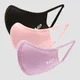 MP Curve Mask (3-pak) – Sort/Geranium Pink/Lilac