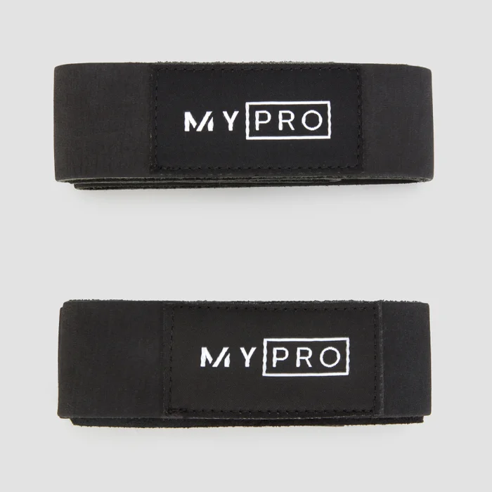 MYPRO Suede løftestropper - sort