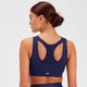 MP Sculpt Laser Cut Sports-BH til kvinder - Navy