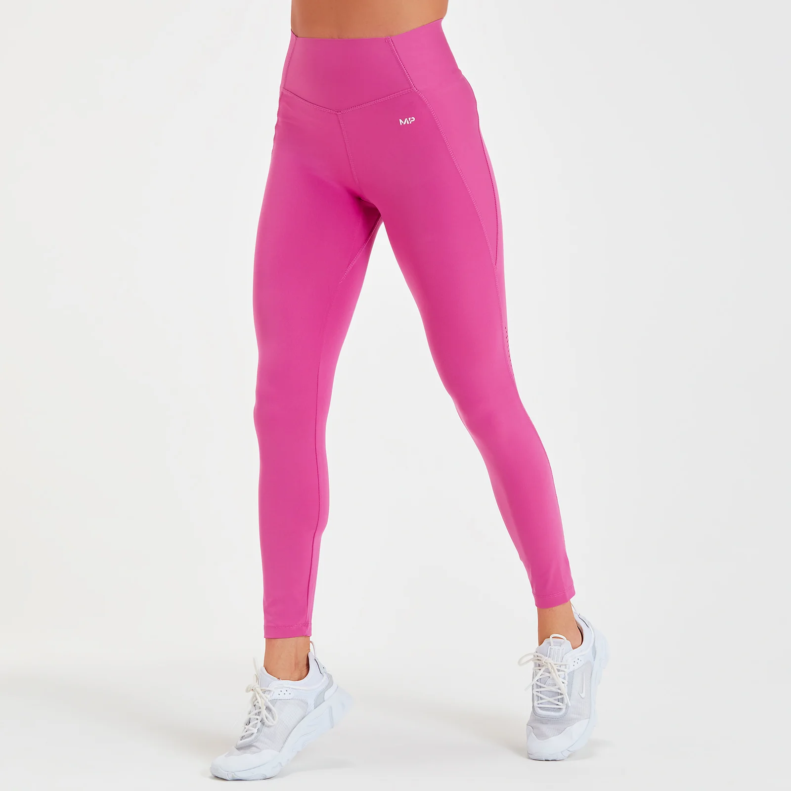 MP Women's Sculpt Leggings med laserskæring - Orchid - XXS Billede 1