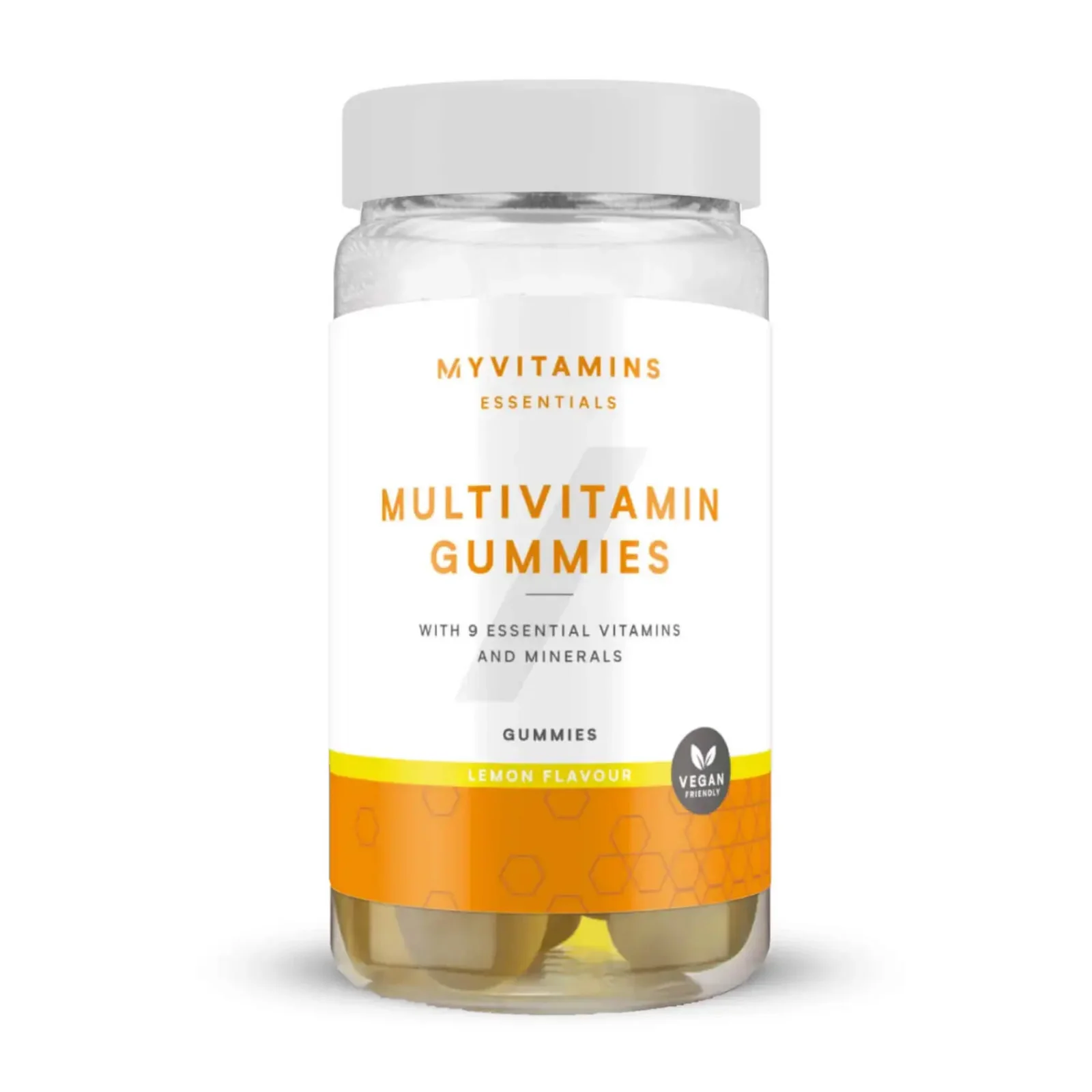 Vingummier med multivitamin - 60gummies - Citron Billede 1