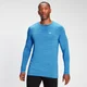 MP Performance langærmet top til mænd - Bright Blue Marl