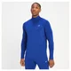 MP Training 1/4 Zip til mænd – Cobalt Blue