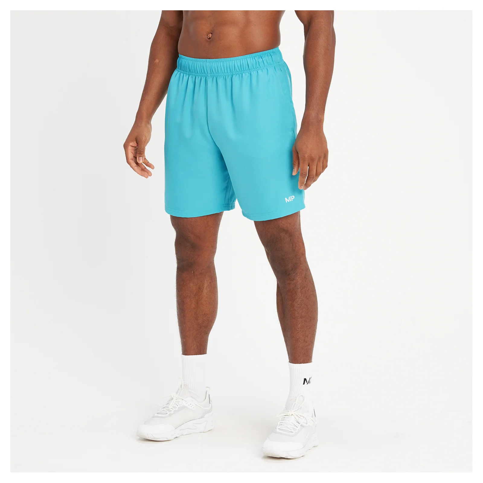 MP Woven Training Shorts til mænd – Aqua - XXS Billede 1