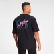 MP Retro Oversized Lift T-shirt til mænd - Sort