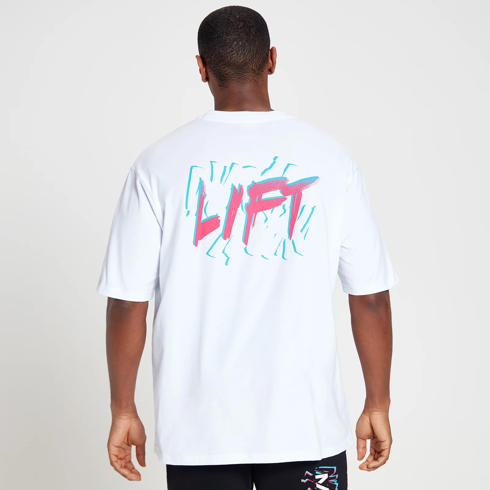MP Retro Oversized Lift T-shirt til mænd - Hvid - XXS Billede 1