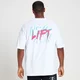MP Retro Oversized Lift T-shirt til mænd - Hvid