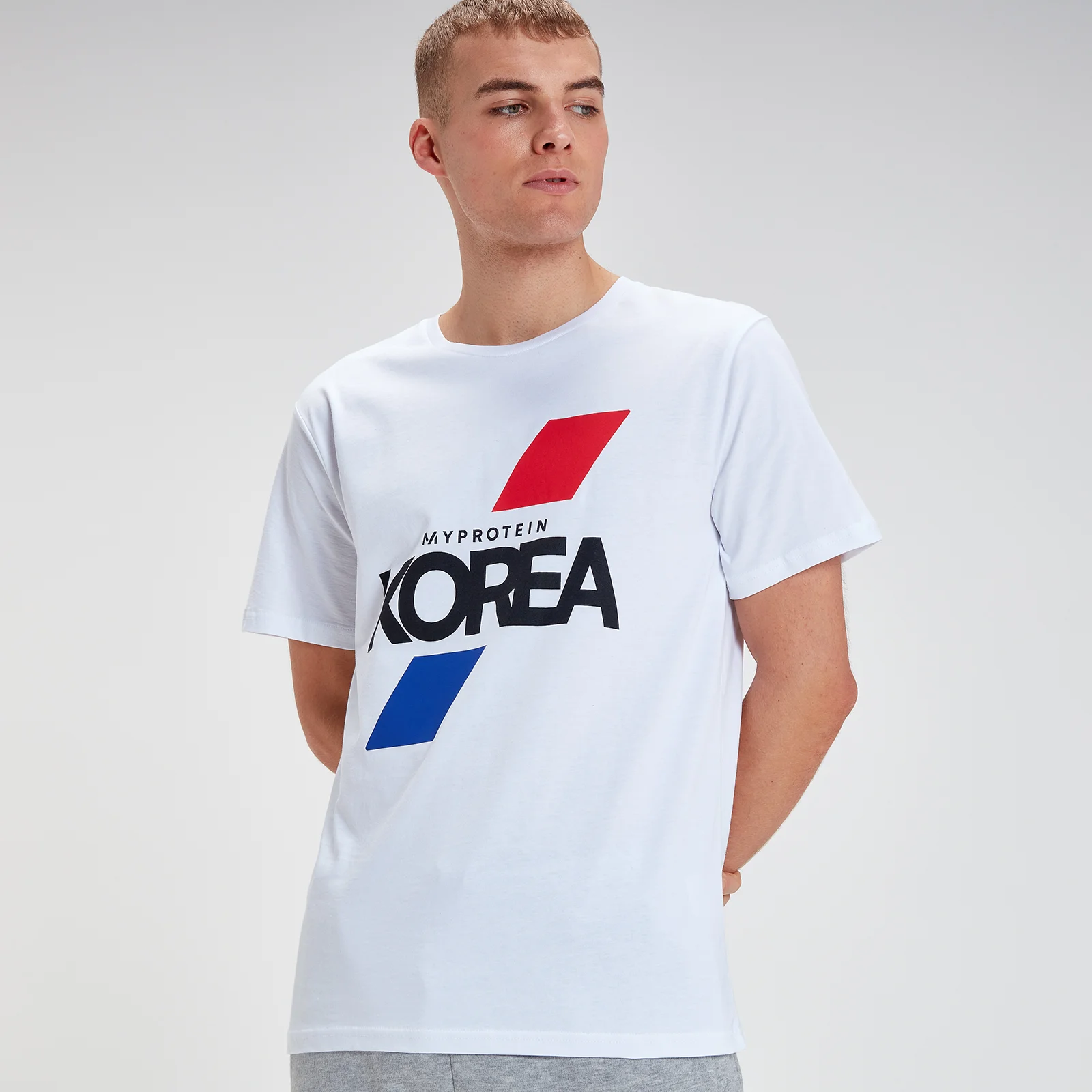 MP x Korea Essentials T-Shirt – Hvid - XS Billede 1