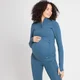 MP Power barsels 1/4 Zip til kvinder - Dust Blue