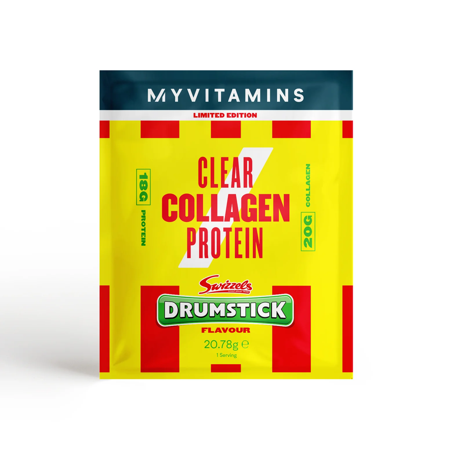 Myvitamins Clear Collagen Swizzels (Sample) - 21g - Refresher Billede 1