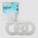 MP X Invisibobble® Power Reflective - Crystal Clear - 3-PAK