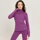 MP Power 1/4 Zip Top til kvinder - Lilla