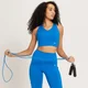 MP Power Longline Sports BH til kvinder - True Blue