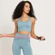 MP Shape Seamless Sports BH til kvinder - Stone Blue