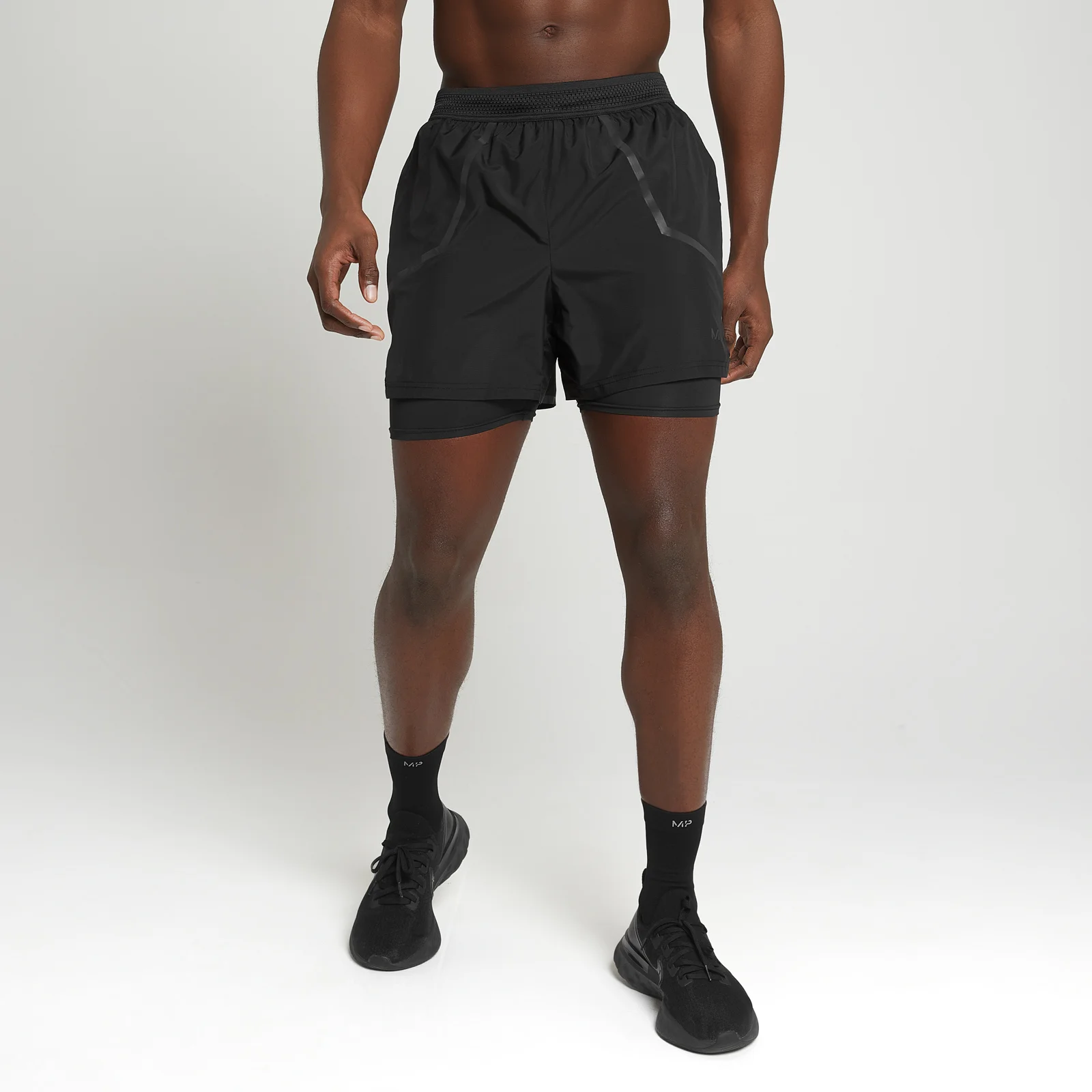 MP Velocity Ultra 2 in 1 Shorts til mænd - Sort - XXS Billede 1