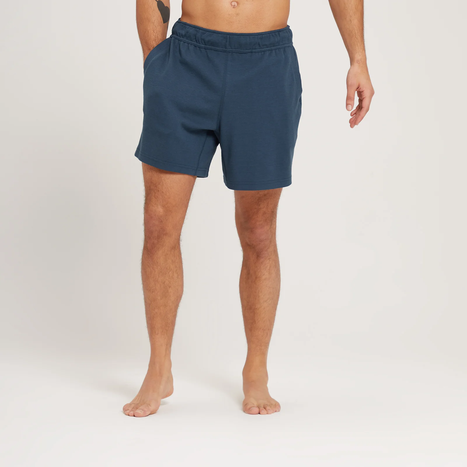 MP Composure Shorts til mænd - Dust Blue Marl - XXS Billede 1