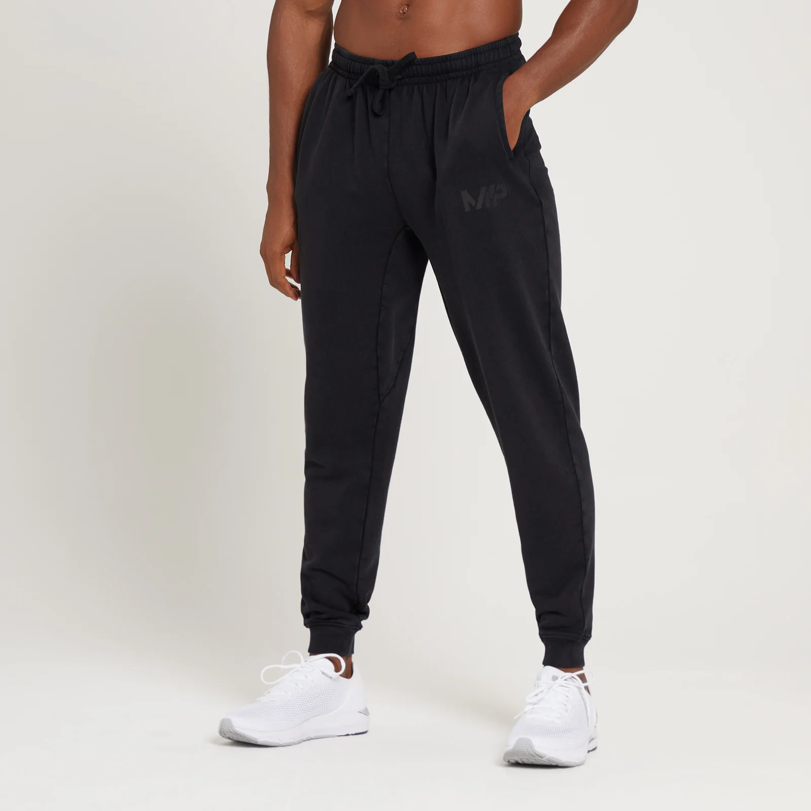 MP Adapt Washed Joggers til mænd - Sort - XXS Billede 1
