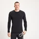 MP Tempo Ultra Seamless langærmet top til mænd - Sort